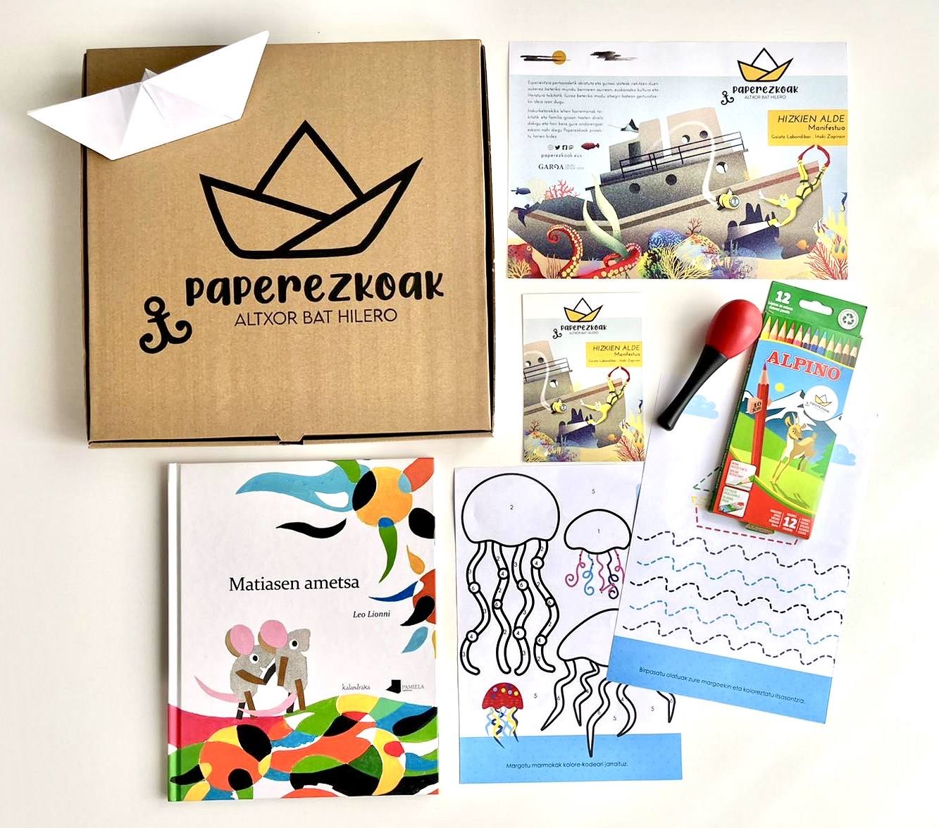 Kaxa eta horren edukia.