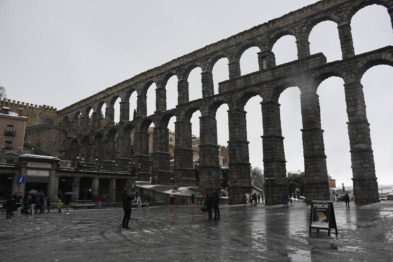 Fotos: Nevada a 20 de abril