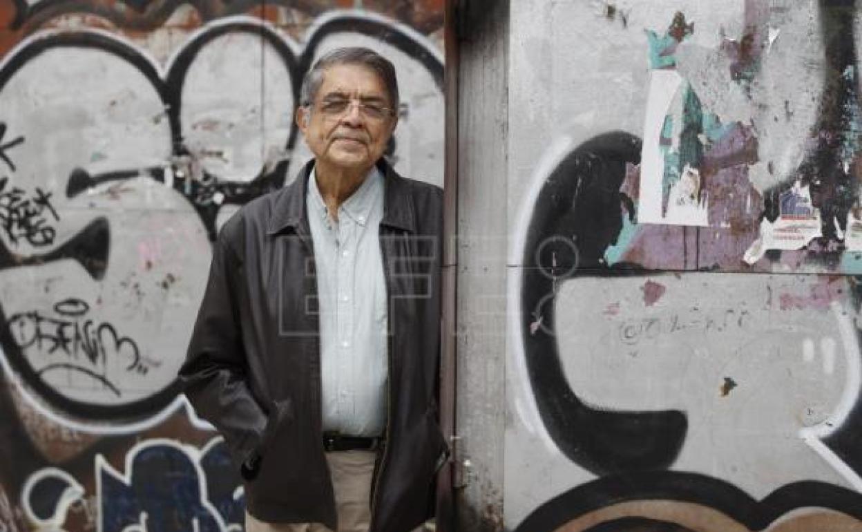 El escritor Sergio Ramírez, el pasado día 5 en Madrid, ciudad en la que reside desde que se exilió. 