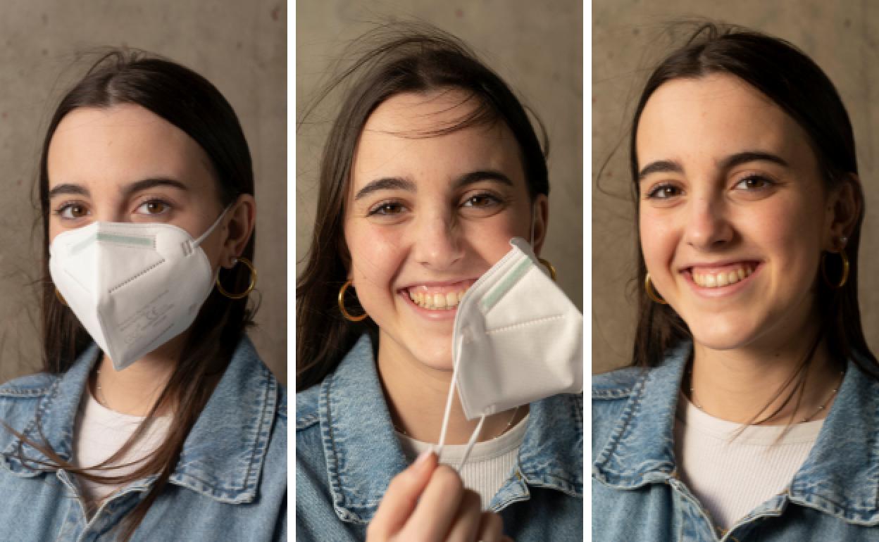 2º de Bachiller: Ane Goienetxe: «El temario de mate nos ha costado más. Seguirlo online es durísimo»