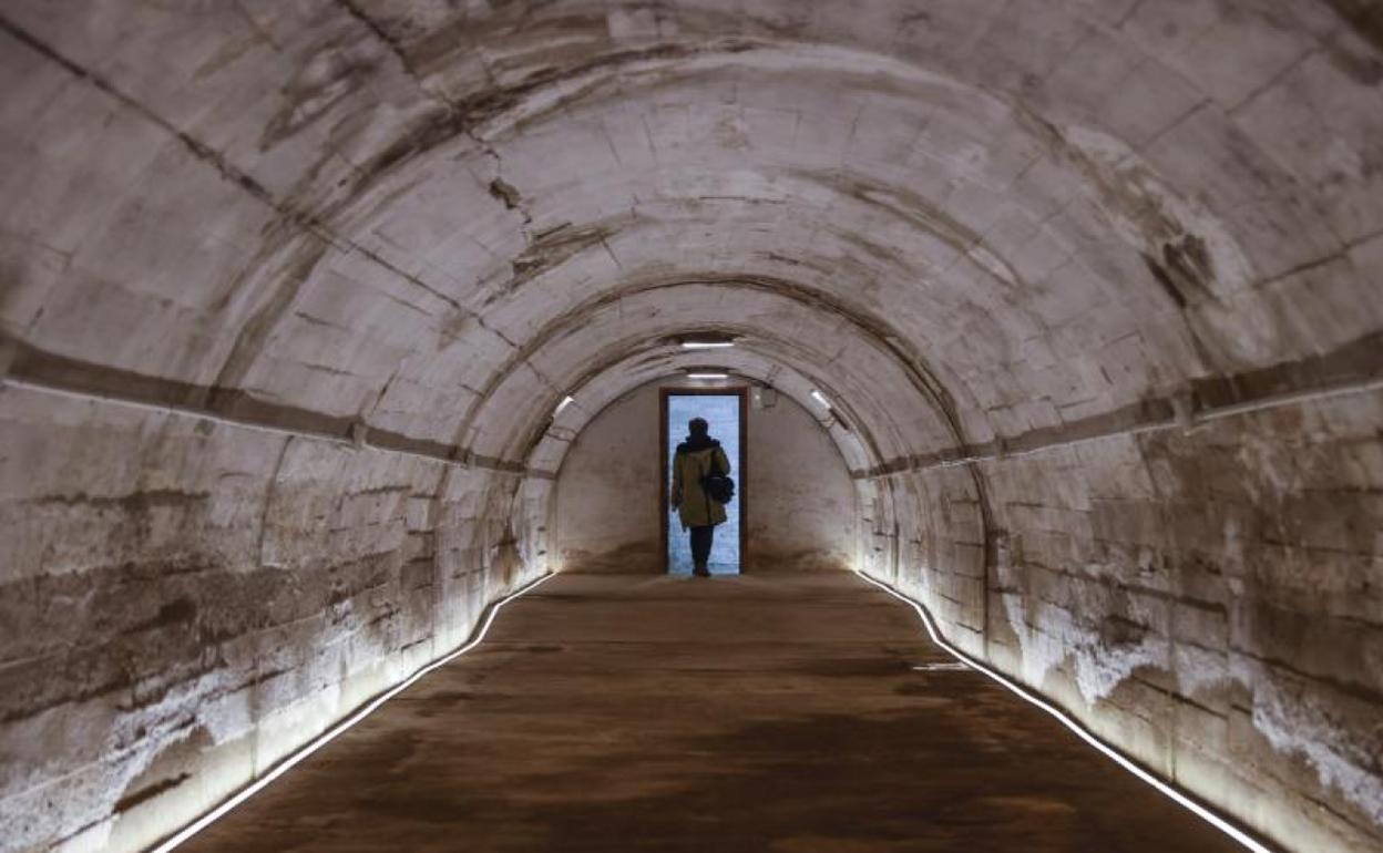 El refugio de Astra, en Gernika. 
