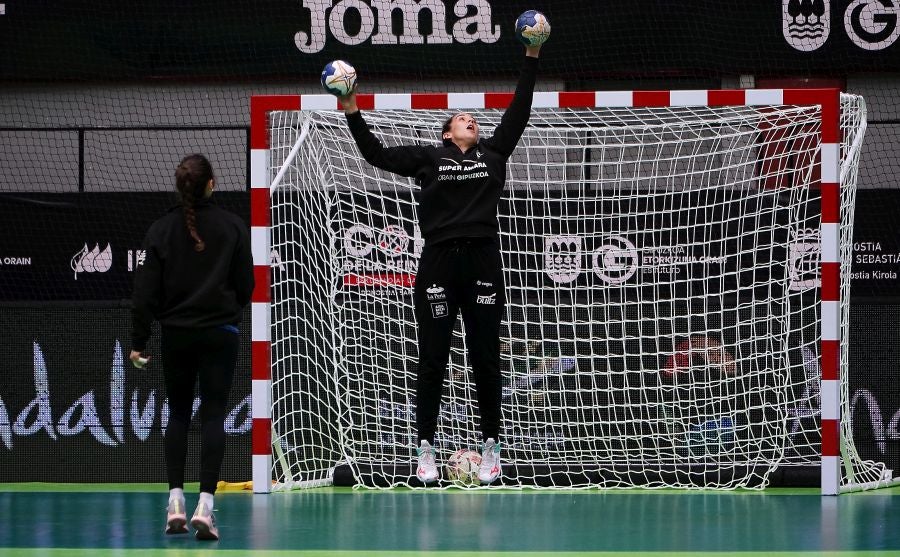 Fotos: El entrenamiento del Bera Bera, en imágenes