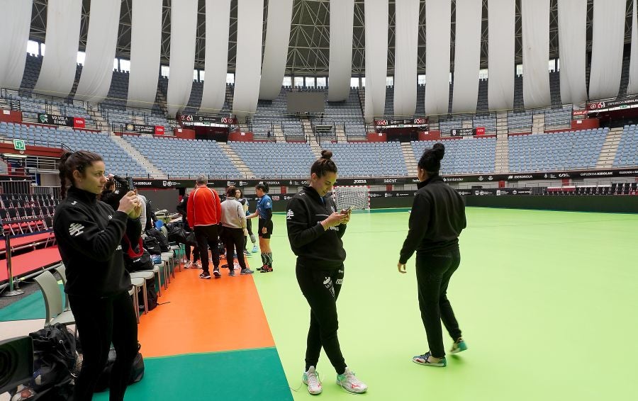 Fotos: El entrenamiento del Bera Bera, en imágenes