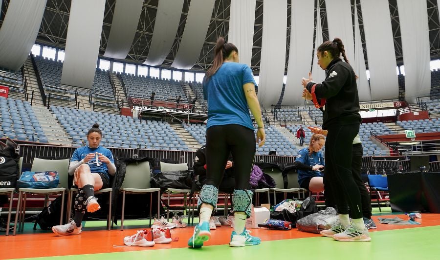 Fotos: El entrenamiento del Bera Bera, en imágenes