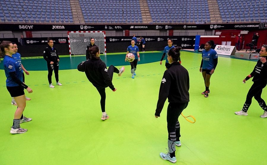 Fotos: El entrenamiento del Bera Bera, en imágenes