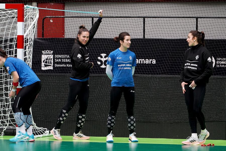 Fotos: El entrenamiento del Bera Bera, en imágenes