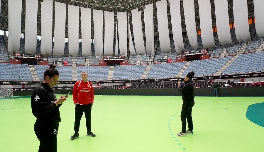 Fotos: El entrenamiento del Bera Bera, en imágenes