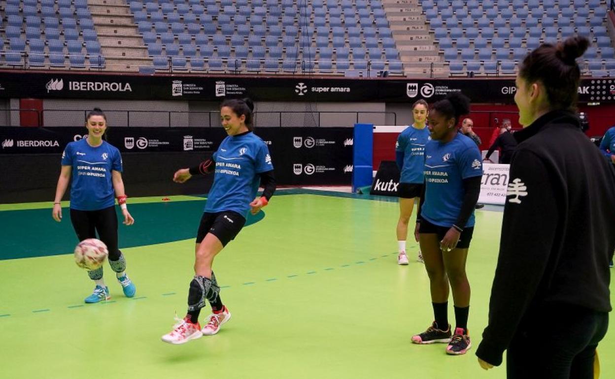 Entrenamiento del Bera Bera en Illunbe