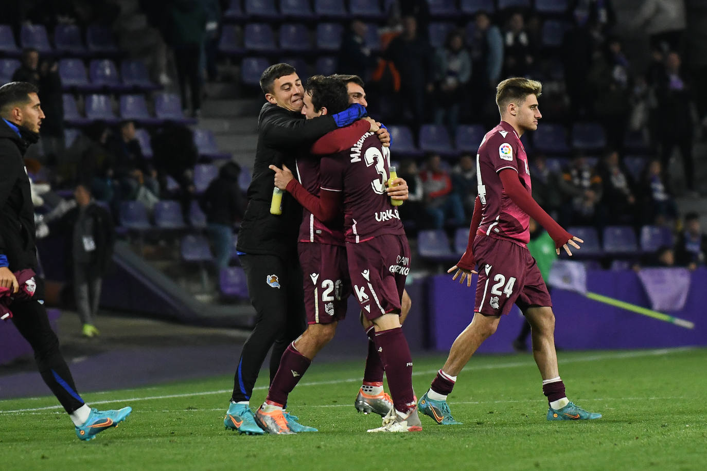 Fotos: El Sanse vence al Valladolid (1-2)