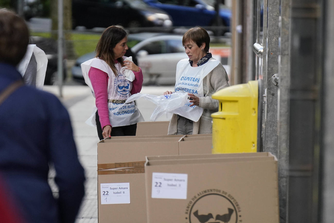 Fotos: Campaña de recogida del Banco de Alimentos de Gipuzkoa