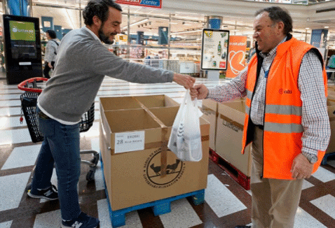 La recogida de alimentos de este viernes..