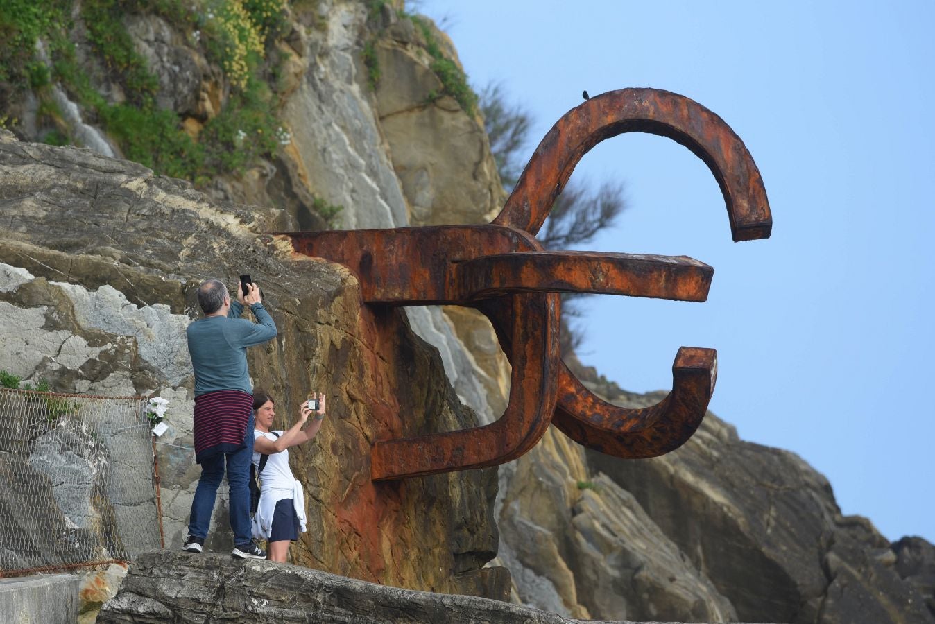 Fotos: Donostia disfruta de un sábado soleado y de agradables temperaturas