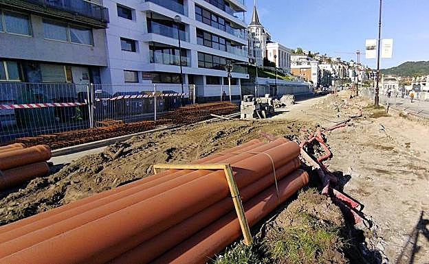 La renovación de las canalizaciones de saneamiento ha requerido meses de trabajo. 