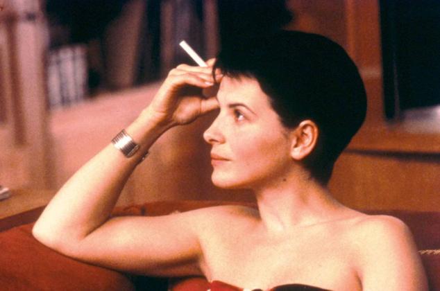 Juliette Binoche, en una escena de la película 'Herida', protagonizada junto a Jeremy Irons en 1992.