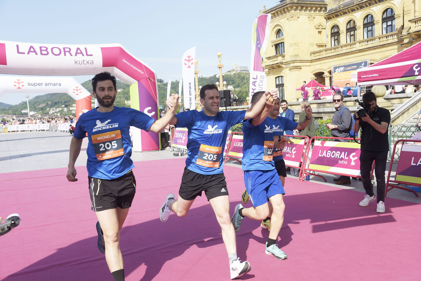 Fotos: Los participantes en la Carrera de Empresas de San Sebastián