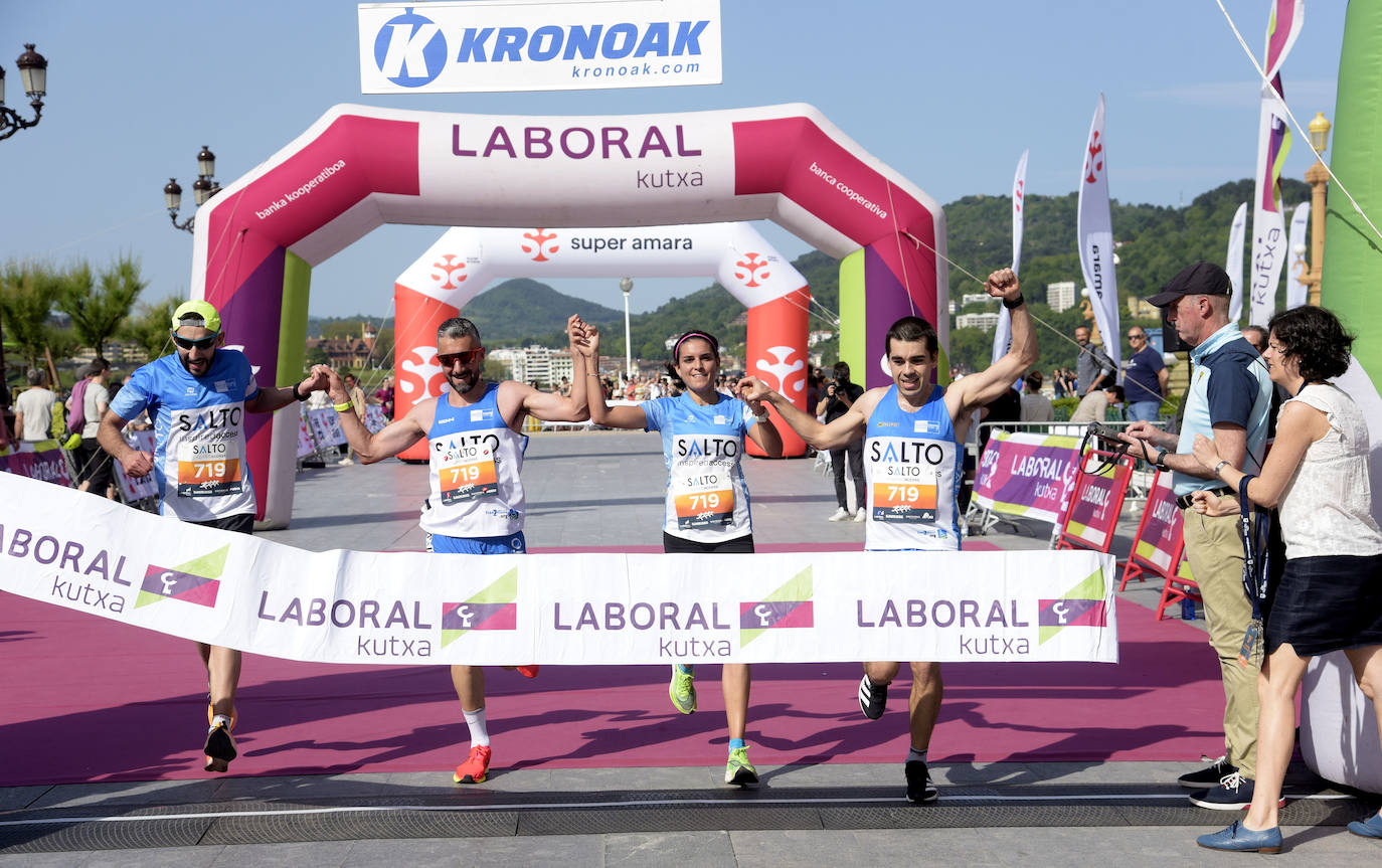Fotos: Los participantes en la Carrera de Empresas de San Sebastián
