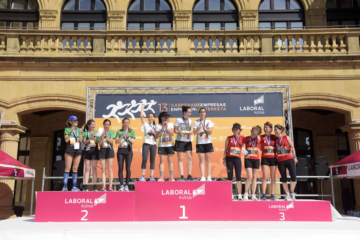 Fotos: Los participantes en la Carrera de Empresas de San Sebastián