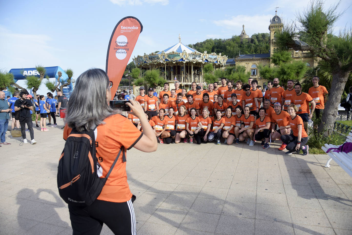 Fotos: Los participantes en la Carrera de Empresas de San Sebastián
