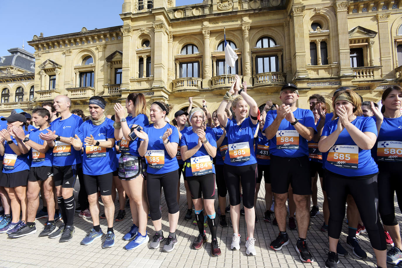Fotos: Los participantes en la Carrera de Empresas de San Sebastián