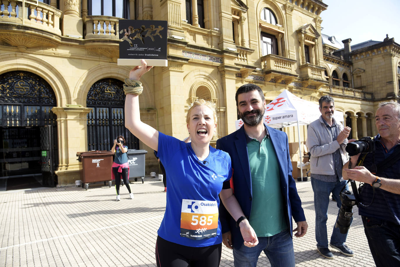 Fotos: Los participantes en la Carrera de Empresas de San Sebastián