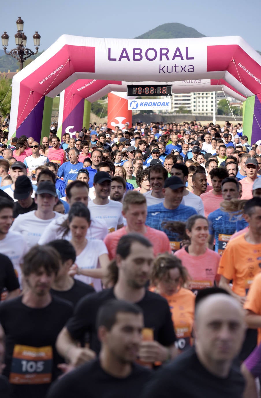 Fotos: Los participantes en la Carrera de Empresas de San Sebastián