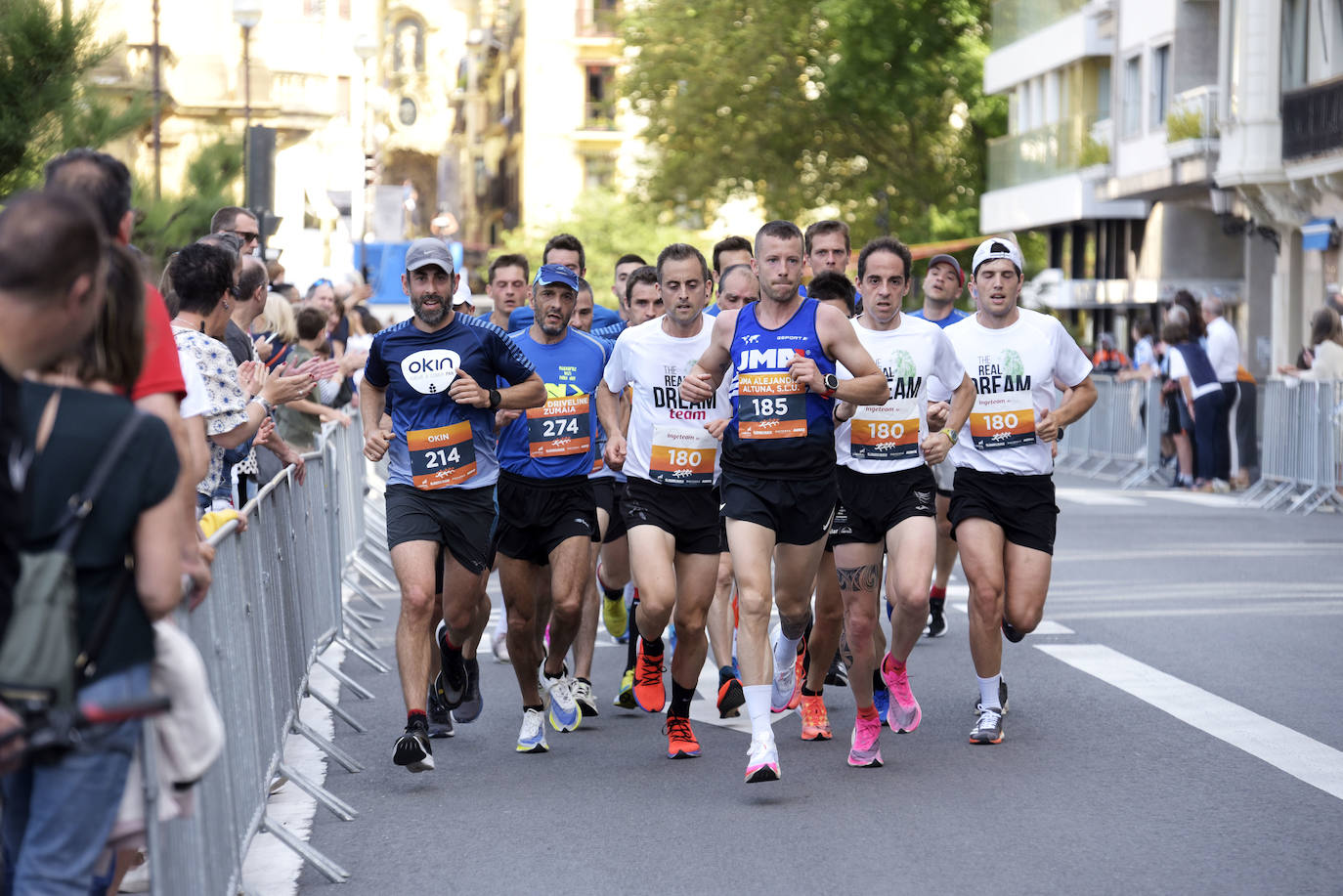 Fotos: Los participantes en la Carrera de Empresas de San Sebastián