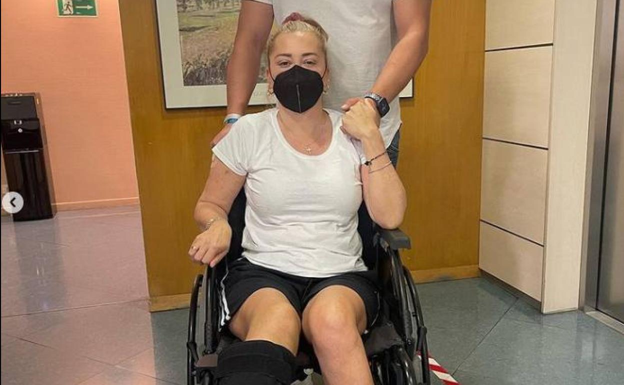 Nueva imagen de Belén Esteban tras su operación