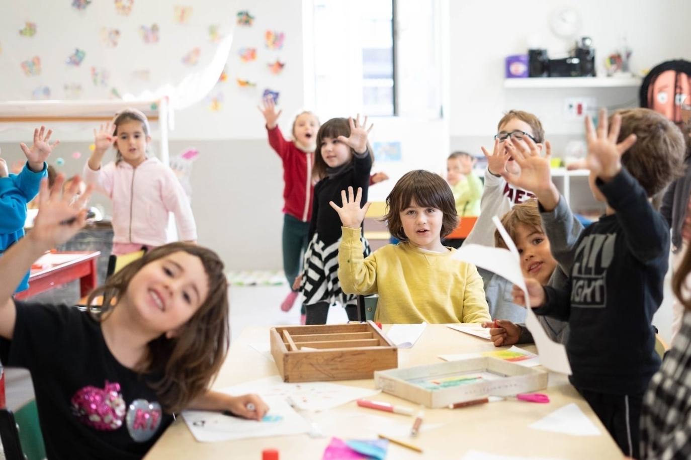 Zurriola Ikastolako haurrak.