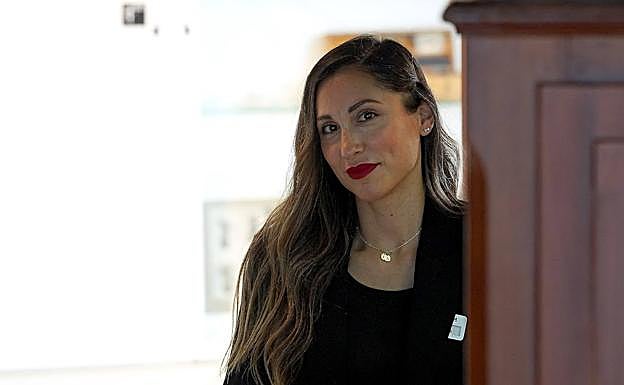 Maider Criado trabaja de cara al público del Aquarium dede hace trece años. 