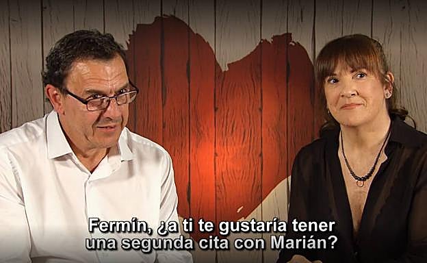Fermín, un irundarra excesivamente optimista en 'First Dates'