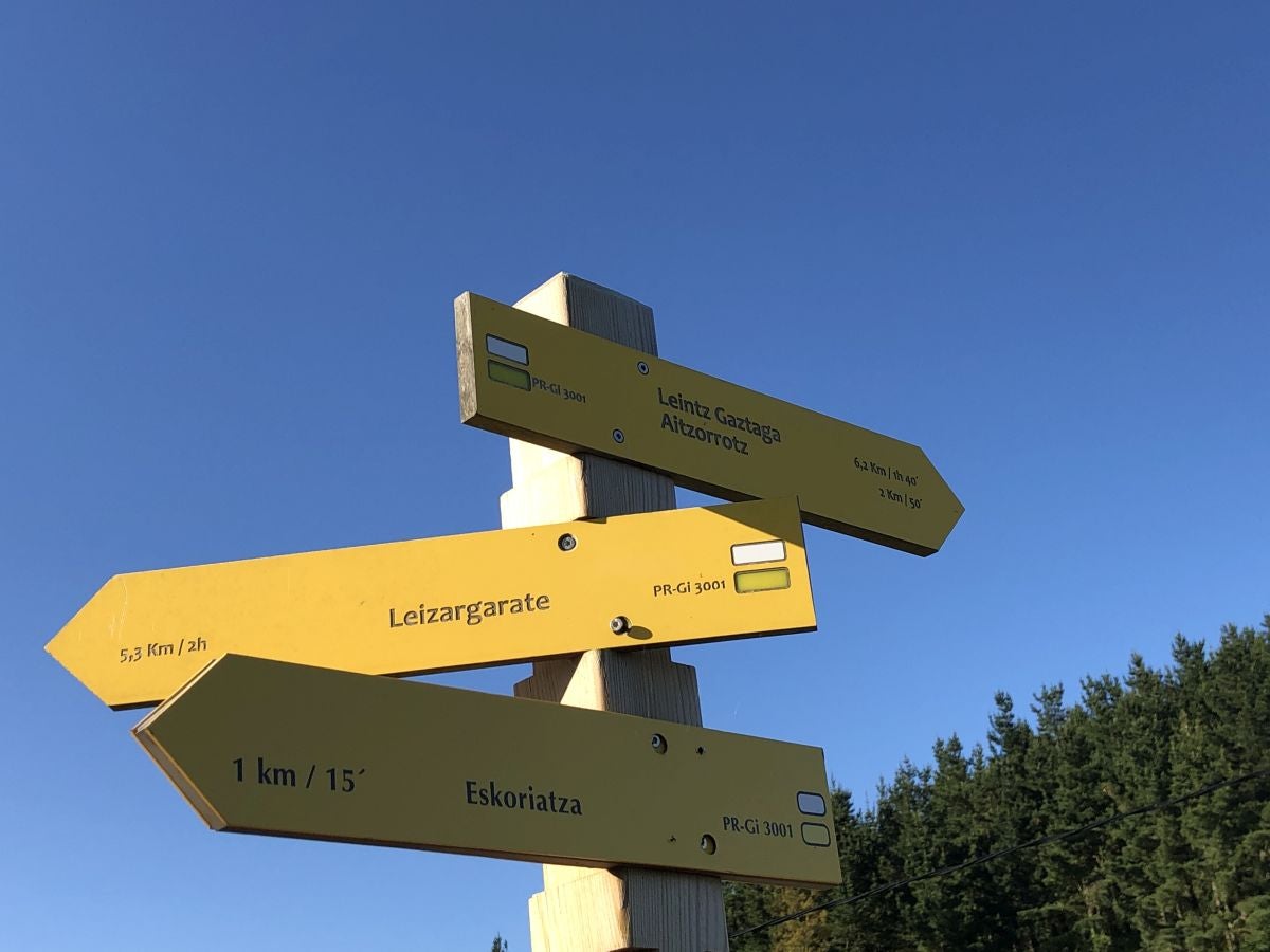 Fotos: Aitzorrotz, una cima con mucha historia