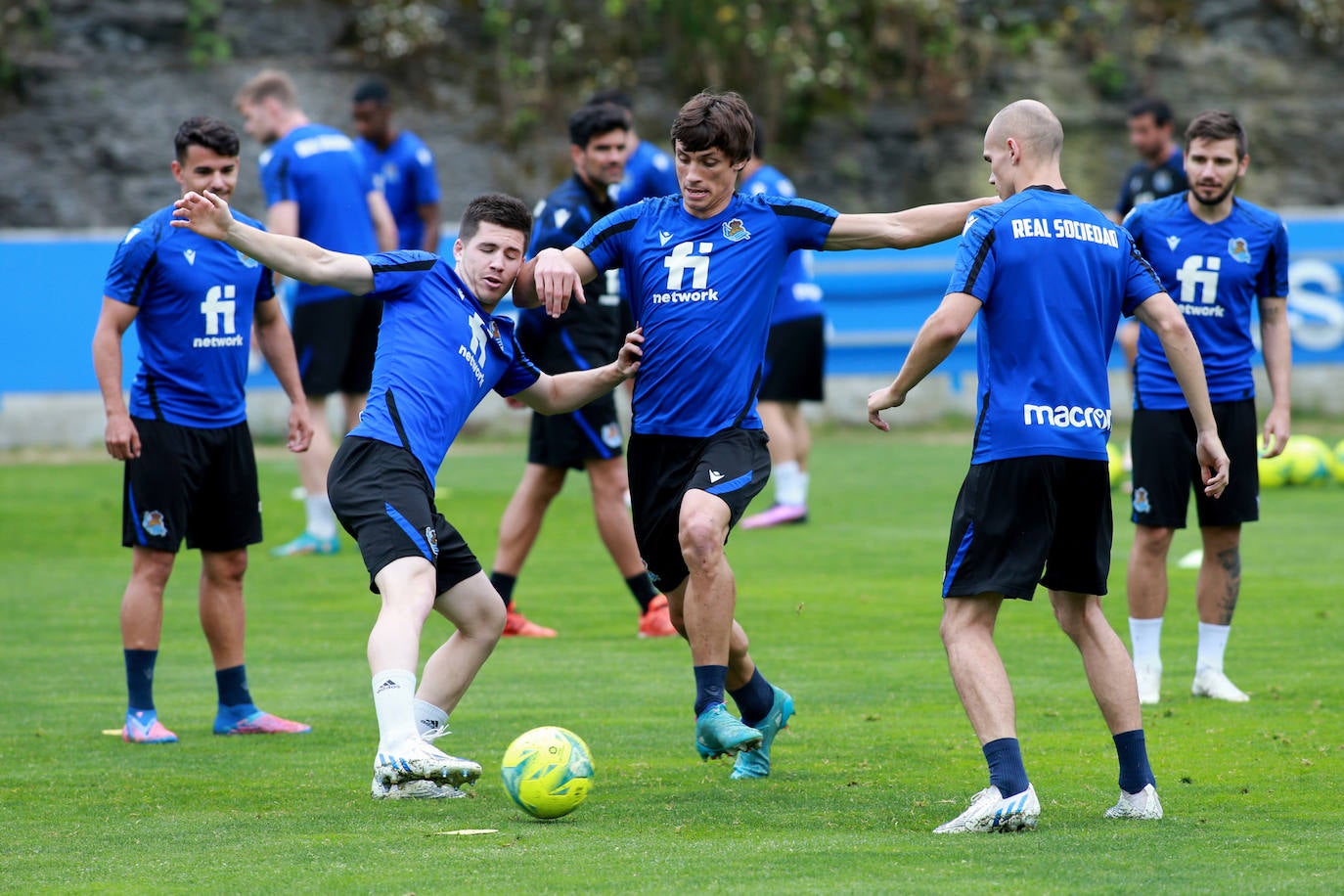 Fotos: Las imágenes del entrenamiento de la Real Sociedad