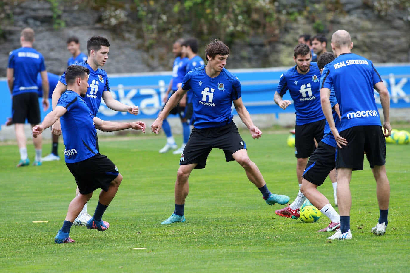 Fotos: Las imágenes del entrenamiento de la Real Sociedad