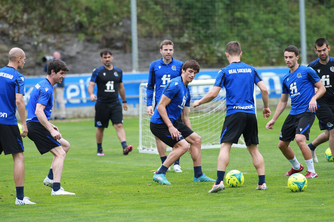 Fotos: Las imágenes del entrenamiento de la Real Sociedad