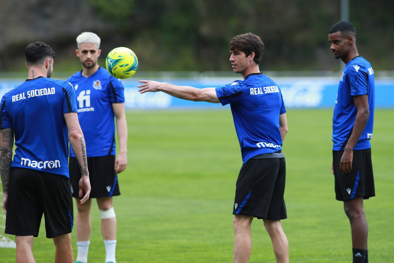 Fotos: Las imágenes del entrenamiento de la Real Sociedad