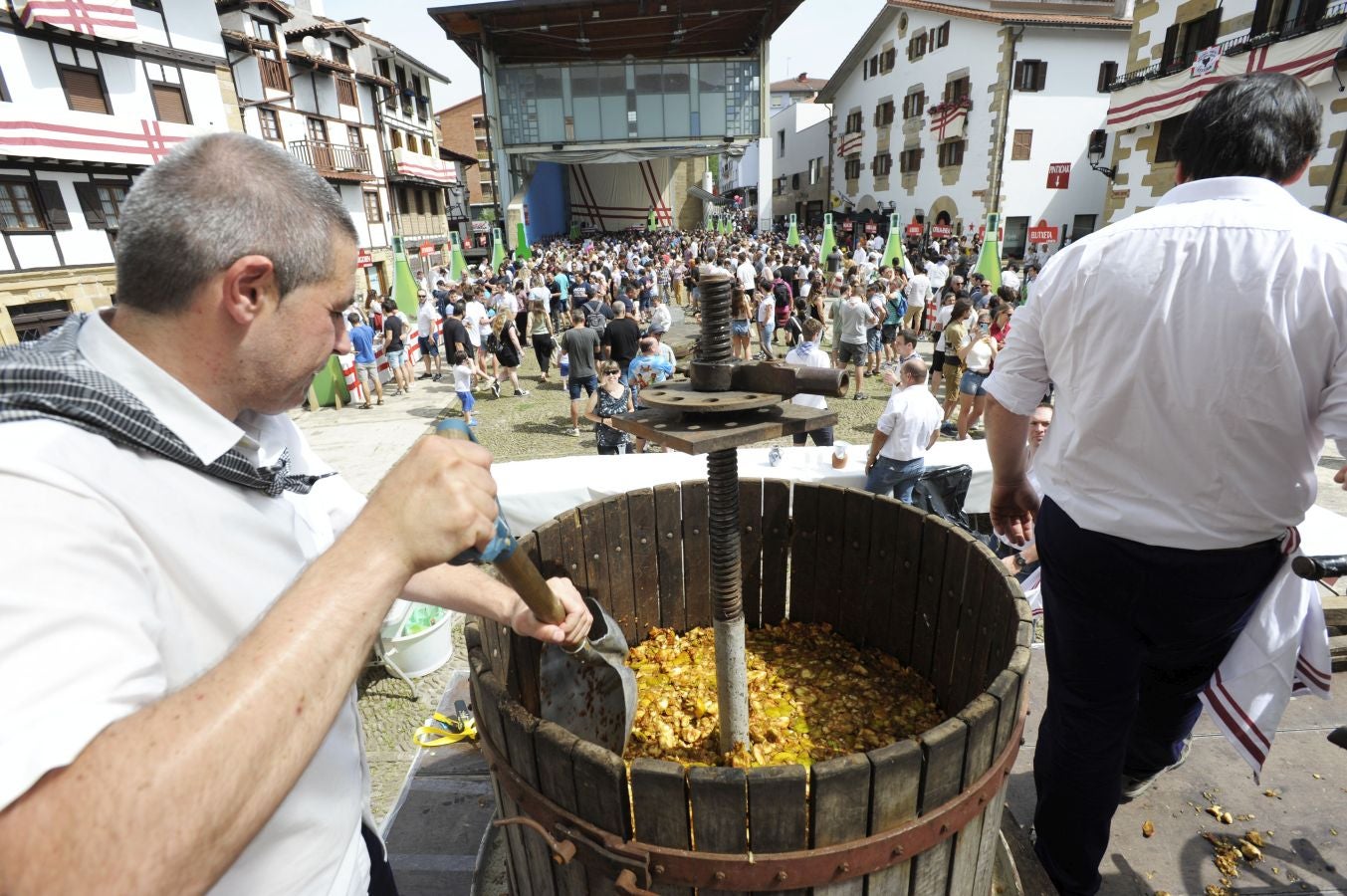 Fotos: Sagardo egun jendetsua Usurbilen