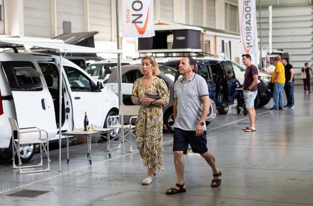 La feria Caravantour acogió a un buen número de visitantes. 