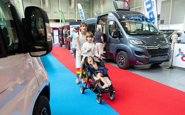 La feria Caravantour acogió a un buen número de visitantes. 