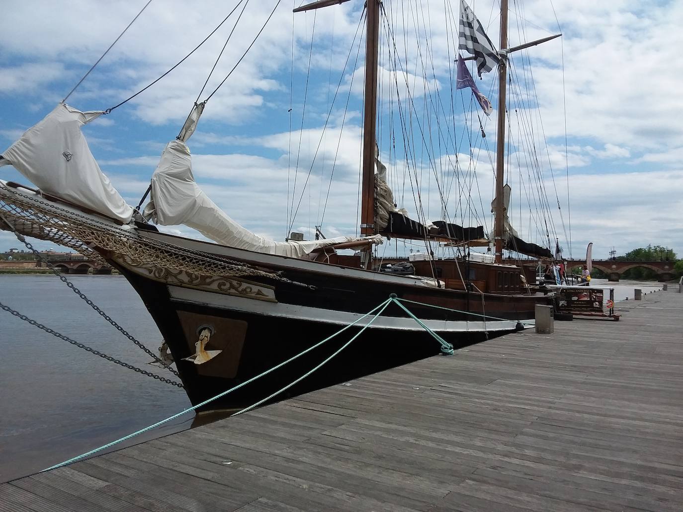 'Ring Andersen’ (1948). Carguero danés que transportó sal, grano y otras mercancías entre el mar Báltico y África hasta 1962.