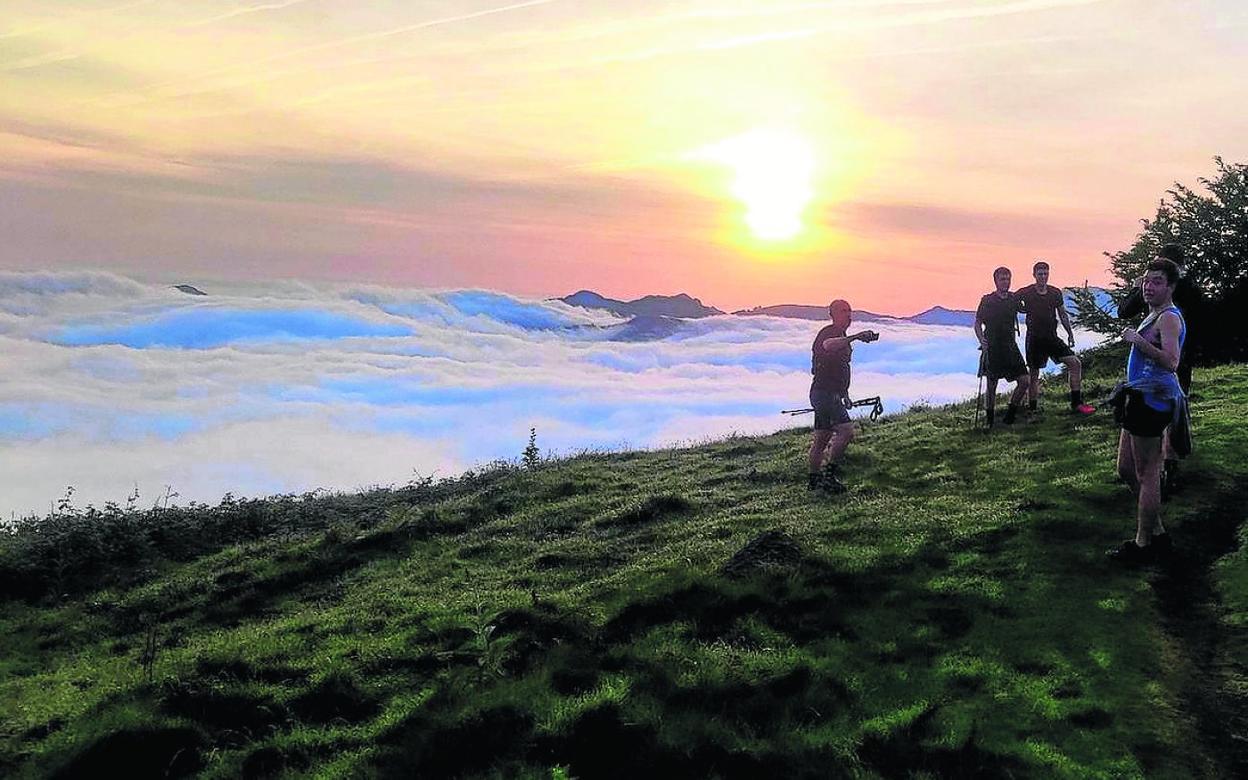 El cordal Karakate-Irukurutzeta atesora indudables valores paisajísticos y culturales. 