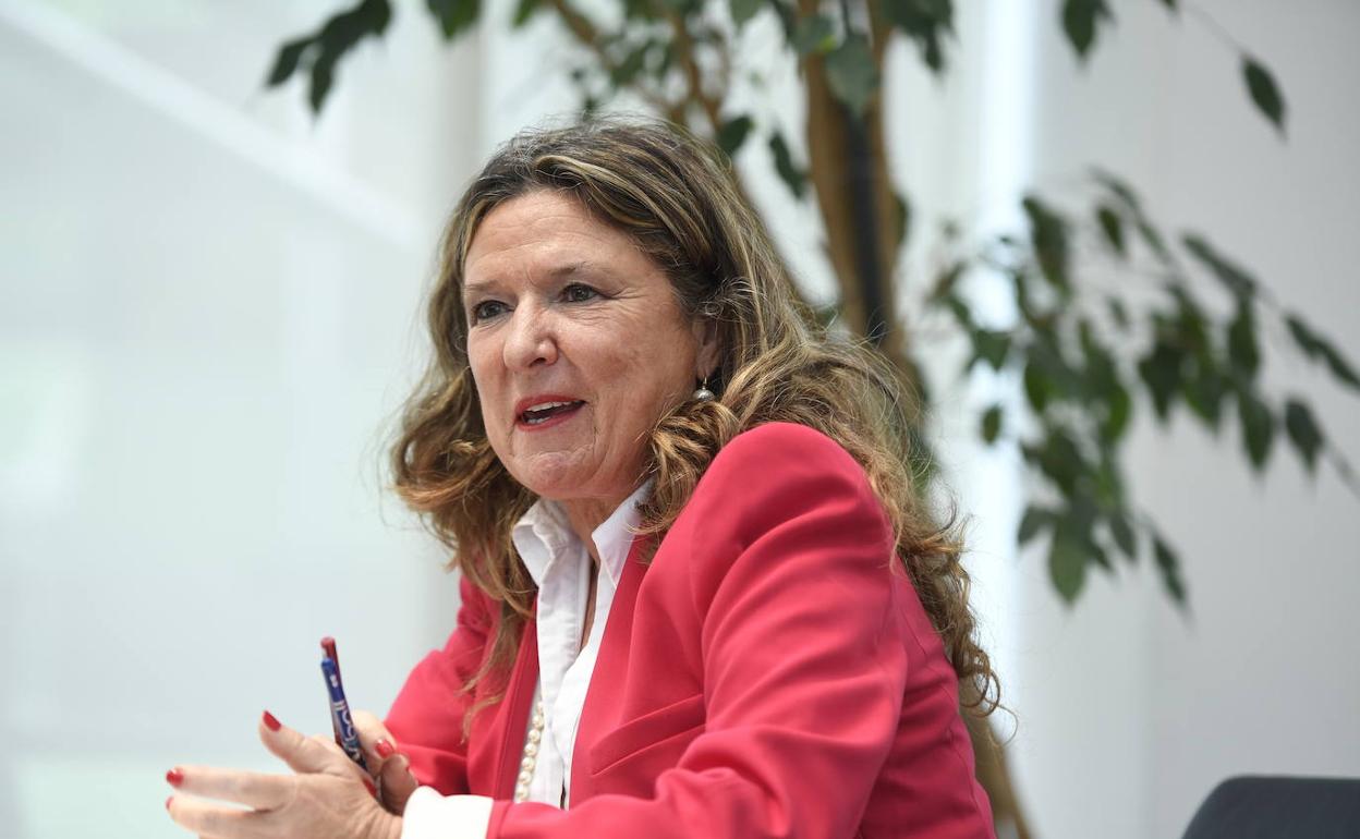 Gotzone Sagardui, consejera de Salud del Gobierno Vasco.