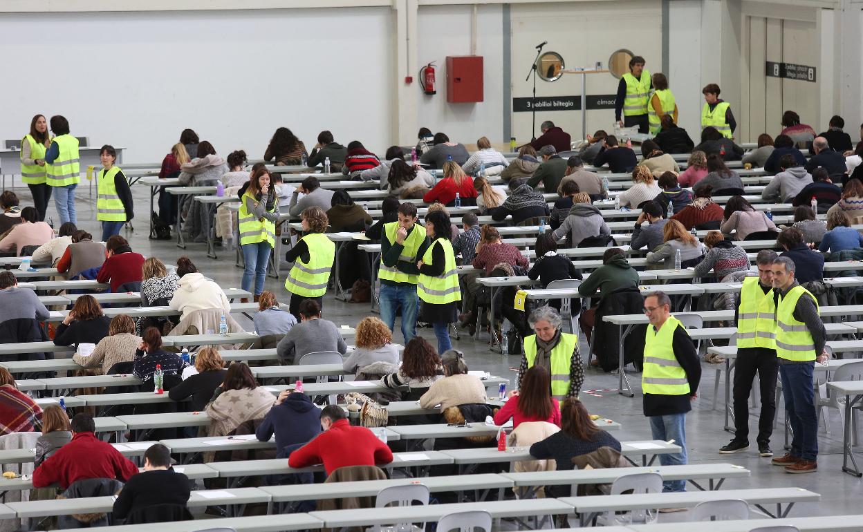 OPE realizada en el recinto Ficoba de Irun en 2019. 