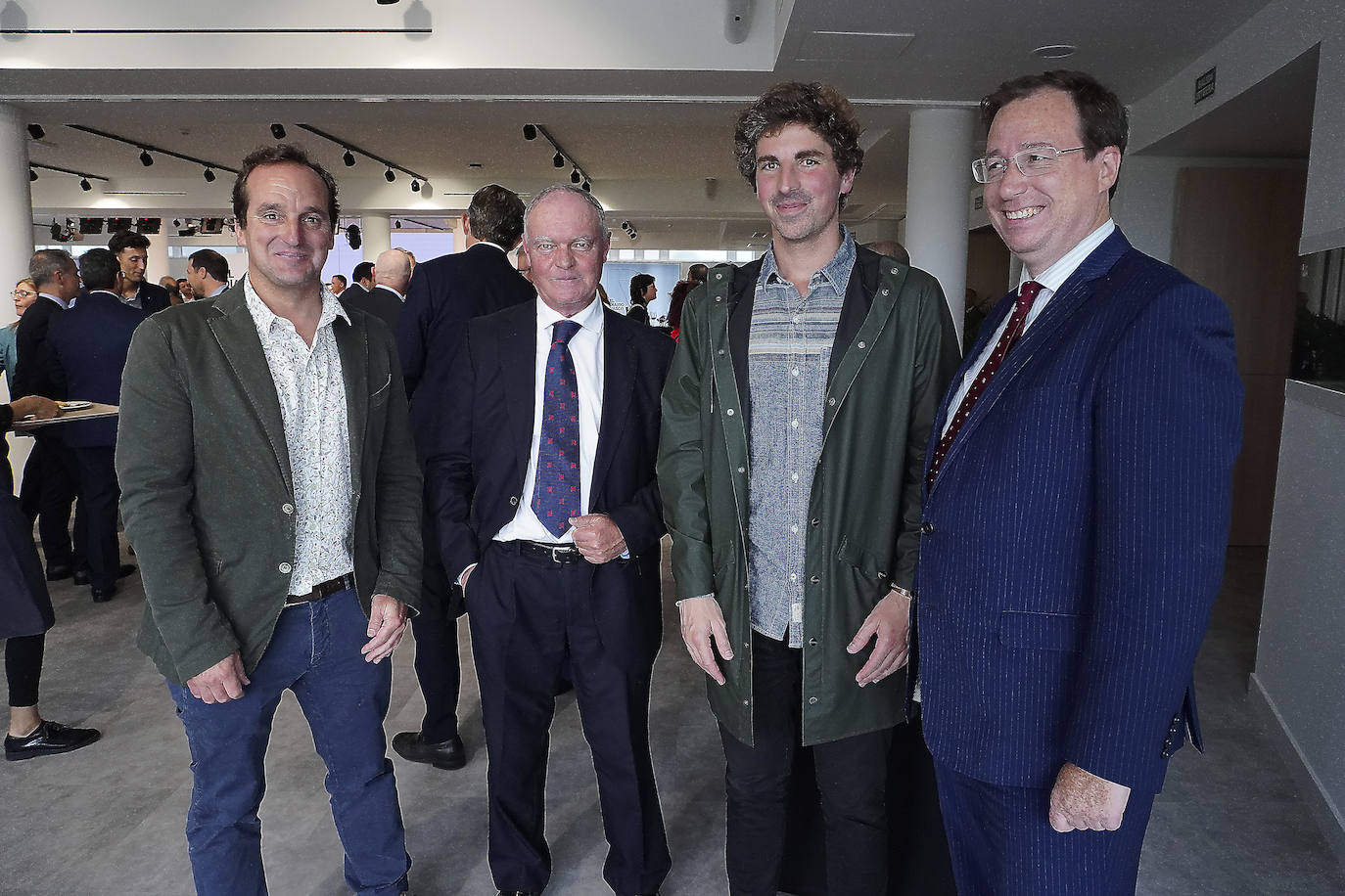 Iker Goiria, Javier Cárdenas, Jon Insausti y Jon Toledano.