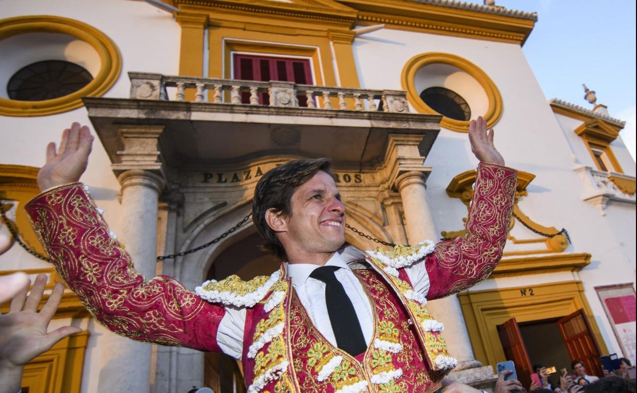 'El Juli' salió por la Puerta del Príncipe el pasado 4 de mayo. 