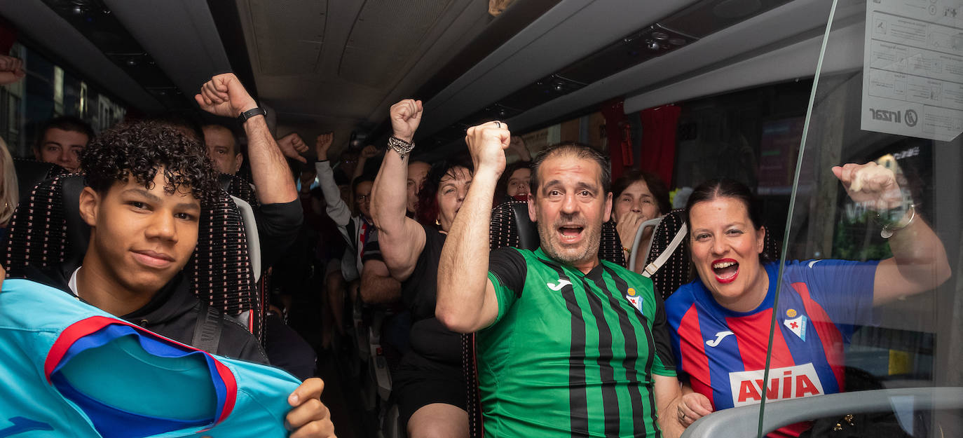 Fotos: La afición se vuelca con el Eibar
