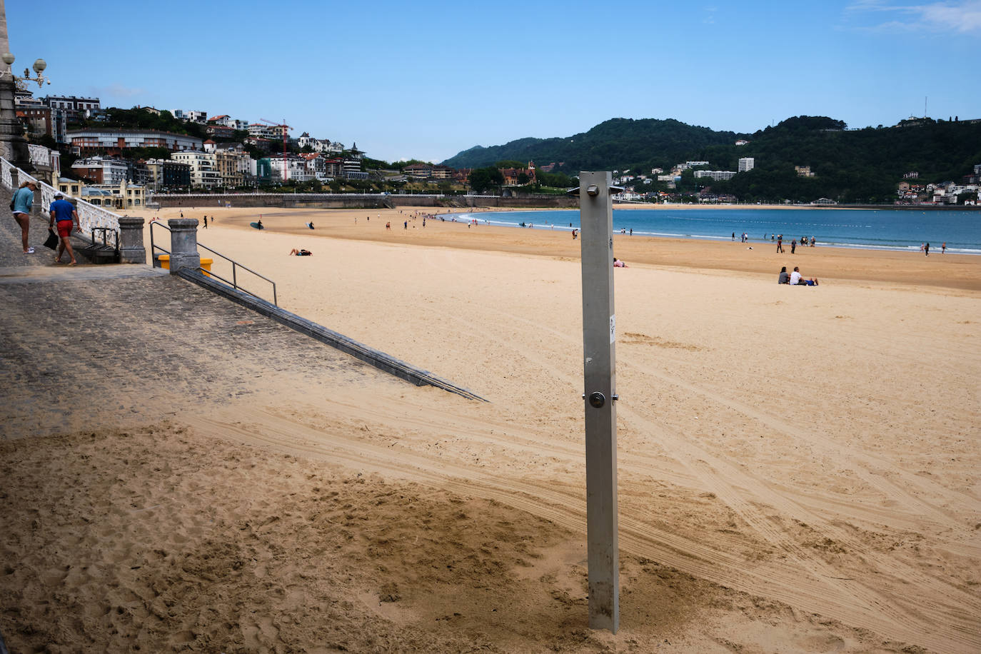Fotos: La temporada de playas en Donostia arranca el miércoles