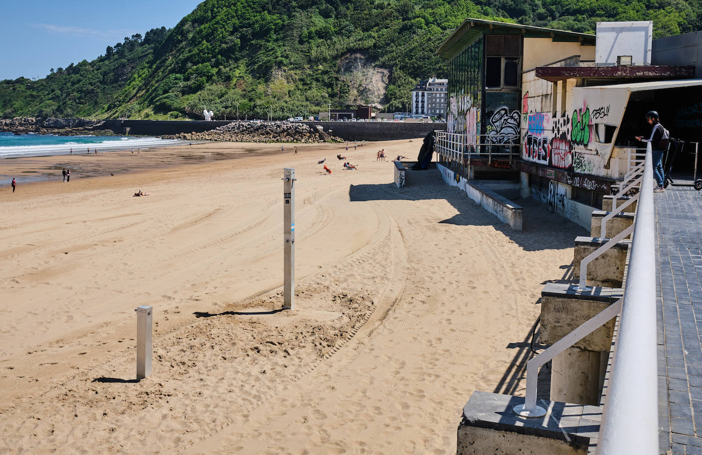 Fotos: La temporada de playas en Donostia arranca el miércoles