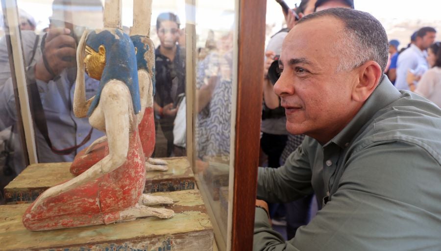 Fotos: Hallazgo en una necrópolis de Egipto