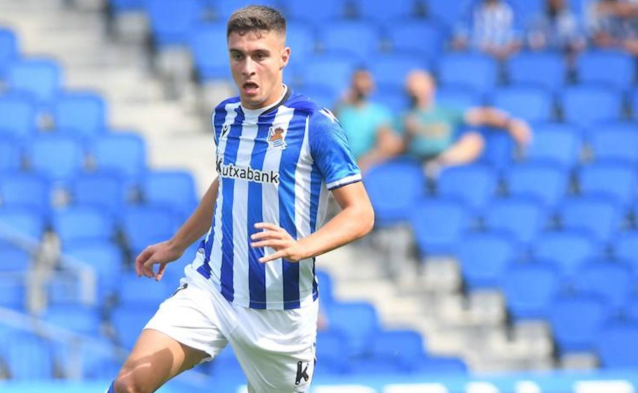 Jon Karrikaburu hará la pretemporada con el primer equipo de la Real Sociedad.