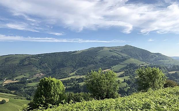 Galería. Bello paisaje durante la subida.